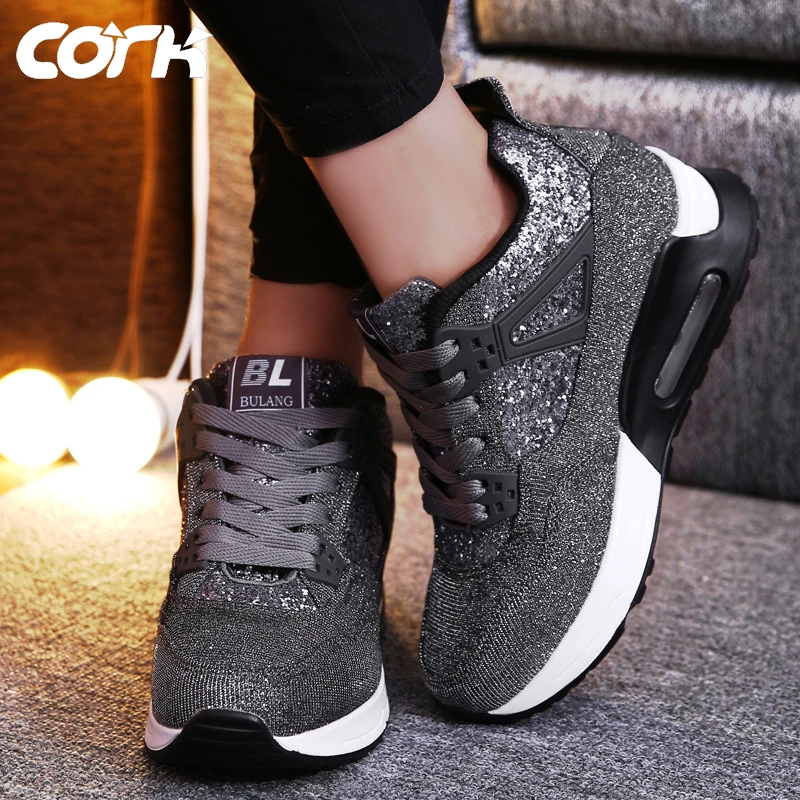 Botines zapatos correr Mujer Deporte Tenis Femenino Sapato Mujer Zapatos casuales cesta mujer aire superestrella zapato para incrementar altura|Zapatos planos de mujer| - AliExpress