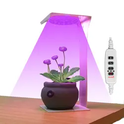 Светодиодный светильник для выращивания настольных растений домашнее растение уход свет Фито лампа для растений полная лампа полного