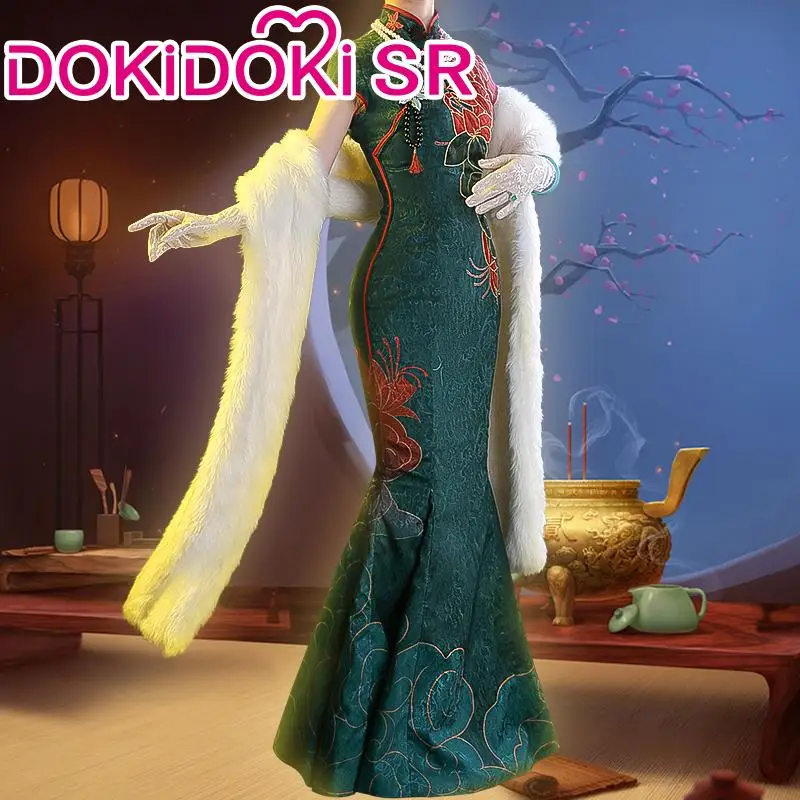 DokiDoki SR персонаж игры V Geisha/Michiko/красная бабочка леди тринадцать Личность Косплей