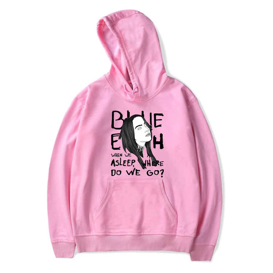 Billie Eilish, женские, мужские Толстовки, Толстовки, Хит, худи для девочек, осень, Харадзюку, хип-хоп, модные женские черные пуловеры с капюшоном