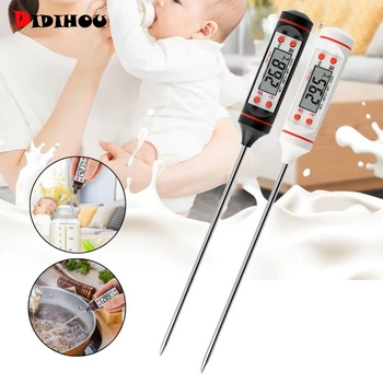 

Meat Thermometer Digital BBQ Thermometer Electronic Cooking Food Thermometer Water Milk Kitchen Oven Thermometer