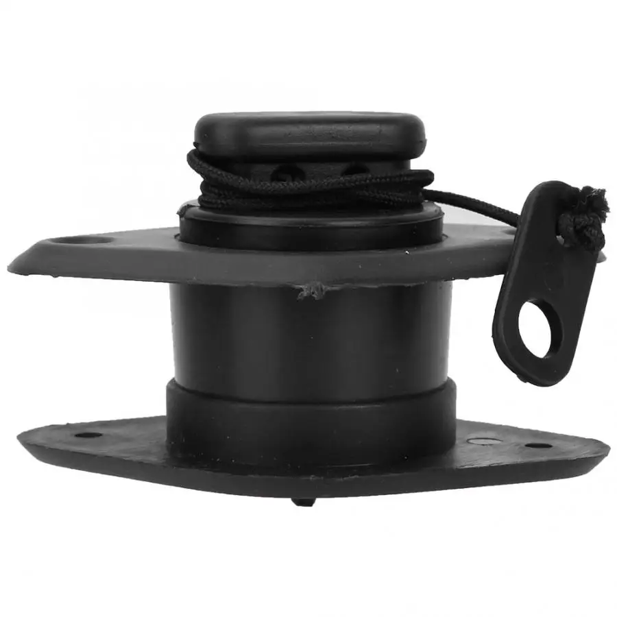 Drain Valve 1 Pcs Durable PVC Black Drain Valve for Inflatable Boats