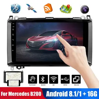 

9'' Android 8.1 GPS Car Radio 2020 WIFI Car MP5 NEW 1+16G Car Player Quad Core for Mercedes Benz