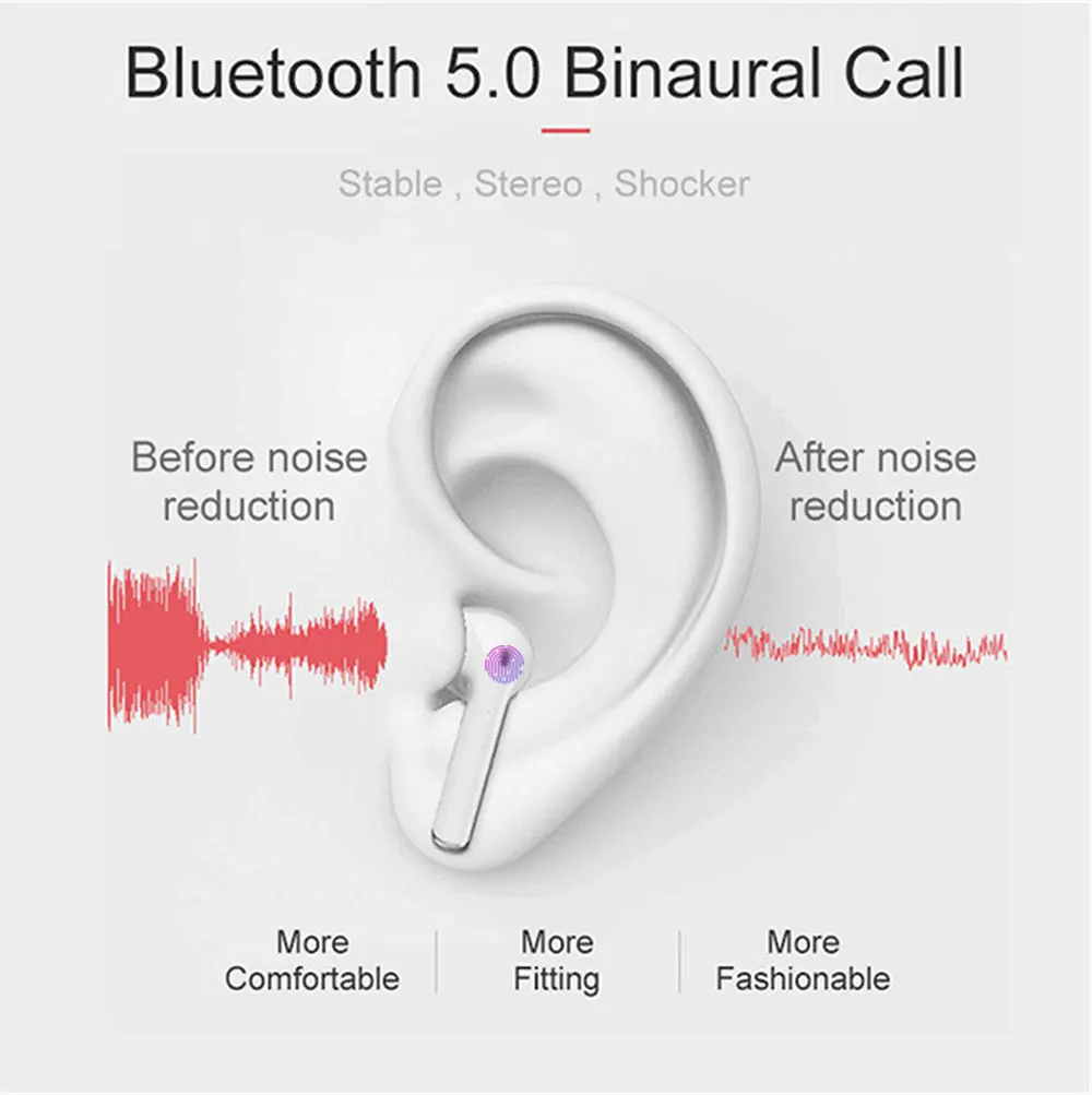 I12 TWS bluetooth наушники беспроводные наушники 5,0 стерео Беспроводная гарнитура для занятий спортом наушники мини наушники для телефона 11 PK i10 i200