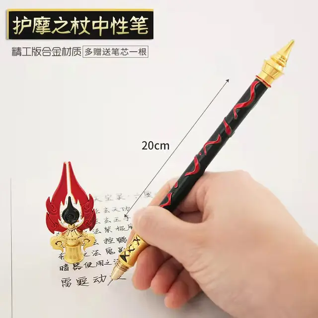 Anime Genshin Impact Cosplay Stationery Weapons Tartaglia Arataki Itto Raiden Shogun Thomas Sword Sign Pens Props humozhizhang