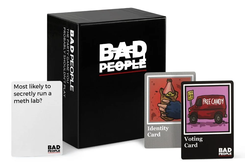 BAD PEOPLE английская настольная игра карточная Базовая версия + расширенный набор