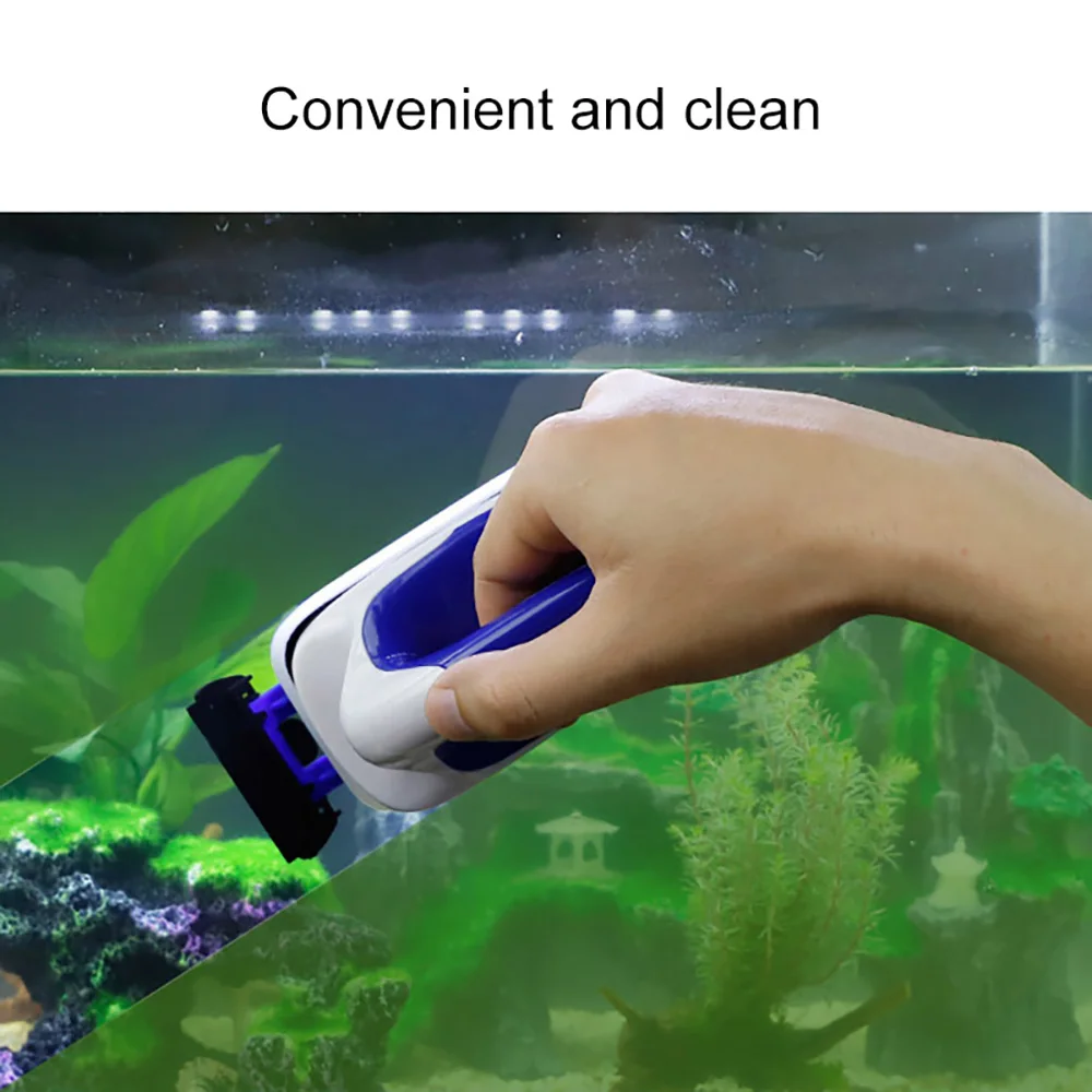 Floating Brush For Aquarium Fish Tank Glass Algae Scraper