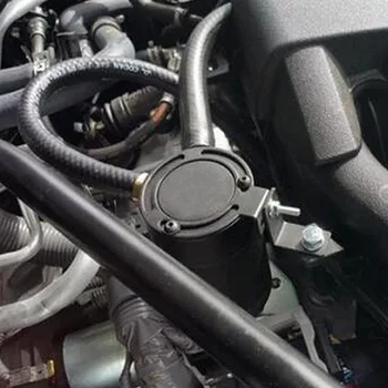 

Black Aluminum Alloy Motor Oil Pot Container 3 Holes Universal+Connecting Hole High Quality Auto Parts