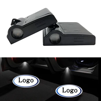 

2pcs For Dodge Ghost Shadow Logo welcome Car LED Door Light Laser Courtesy Slide Projector logo Emblem light