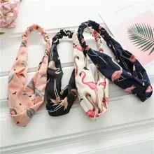 Летний стиль, креативная Женская лента для волос в Корейском стиле, эластичная лента, широкая повязка на голову, аксессуары для волос