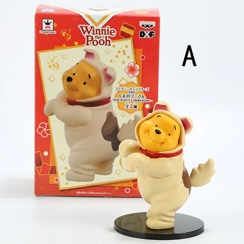 Anime Garage Kit Related Products Pooh Tigger Piglet Pig Cow Version 4-Boxed Garage Kit Cake Decoration Model