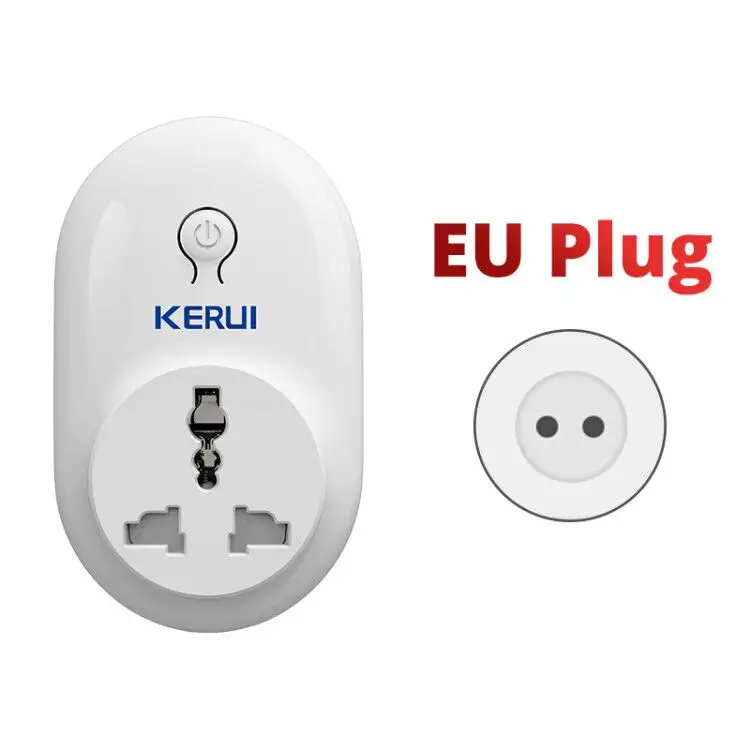 Беспроводная смарт розетка KERUI 433 МГц с дистанционным управлением|Сигнализация| |