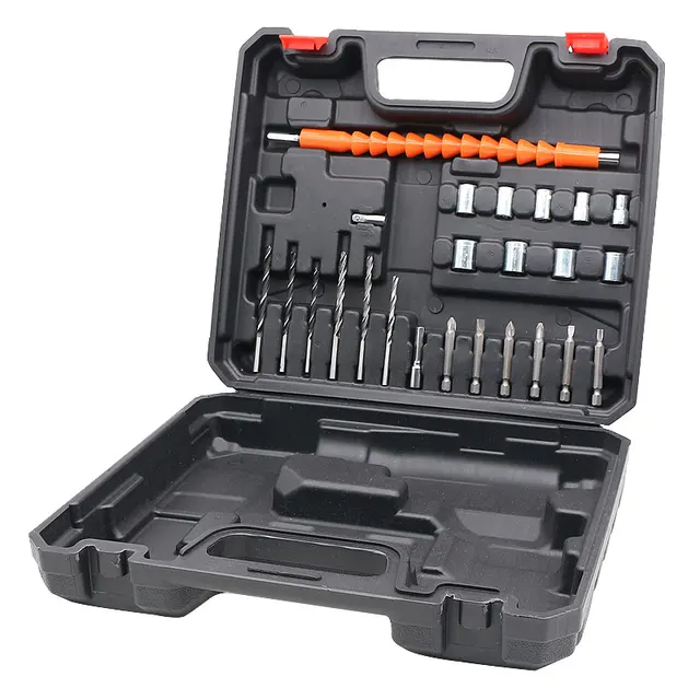 Juego de accesorios para cajas de taladro eléctrico, caja de herramientas para  Taladro Inalámbrico, destornillador, herramienta útil para carpintería| Taladros eléctricos| - AliExpress