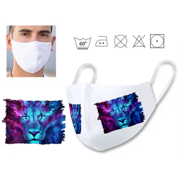 

Reusable hygienic mask LEON MAGICO Nebula double layer