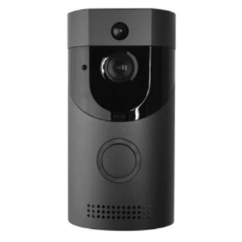

B30 Wifi Doorbell B30 Ip65 Waterproof Smart Video Door Chime 720P Wireless Intercom Fir Alarm Ir Ip Camera(Eu Plug)