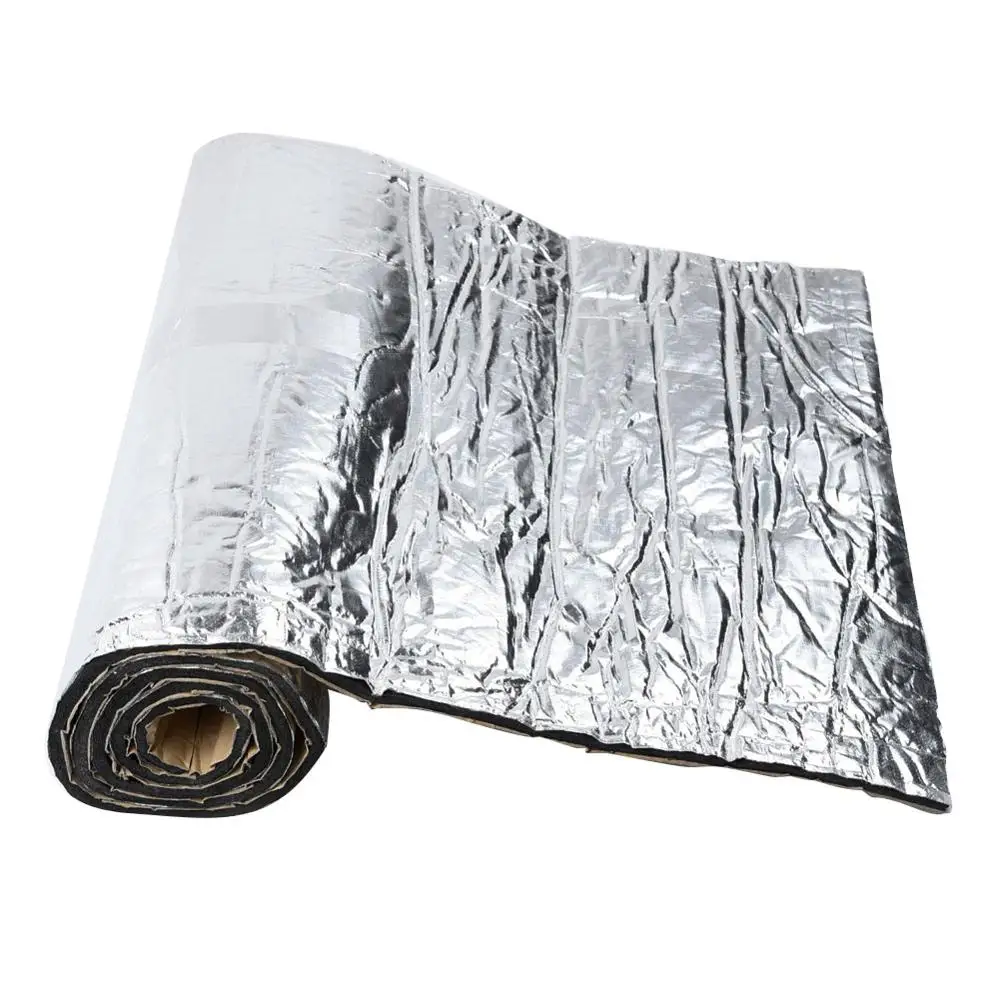

10mm Car Firewall Heat Shield Insulation Sound Deadener Waterproof Dustproof Mat Aislante Acustico Car Accessories Interior