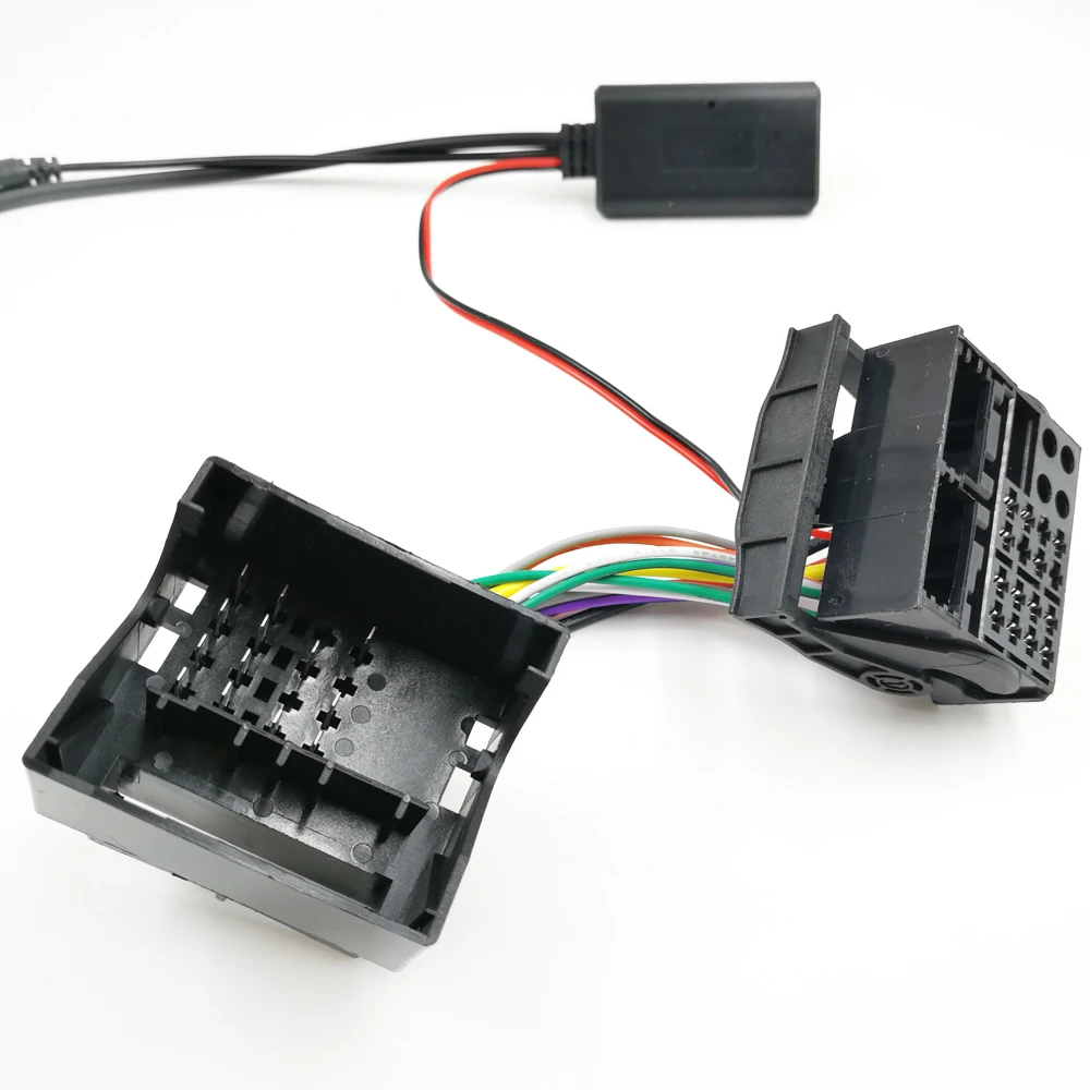 Жгут проводов Quadlock Bluetooth вспомогательный кабель адаптер для BMW 2008 2009 E90 E92 E93