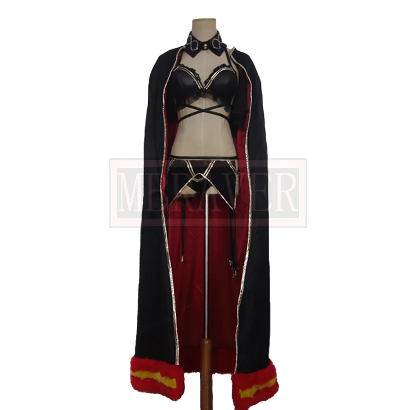 Fate Grand Order FGO Ereshkigal Cos Christmas Party Halloween Uniform Cosplay Costume Customize Any Size | Тематическая одежда и