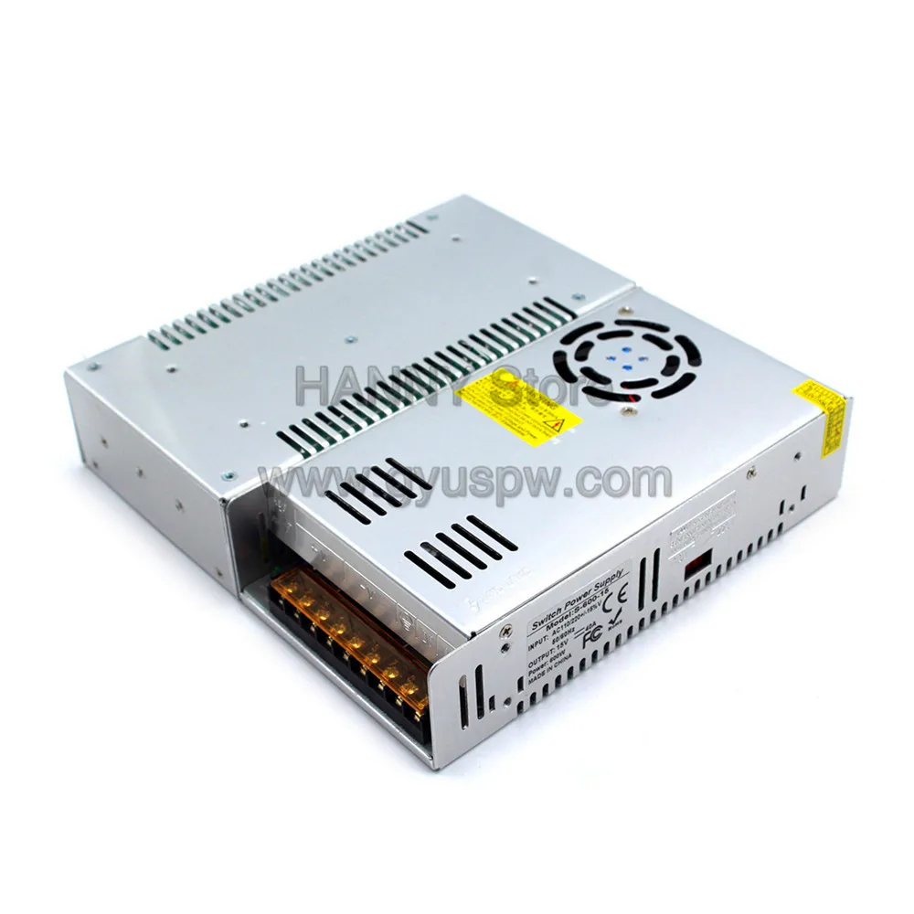 Регулируемый DC15V 40A 600 Вт переключатель питания DC 30 в трансформатор драйвера AC110V 220 В SMPS для ЧПУ CCTV монитор освещения