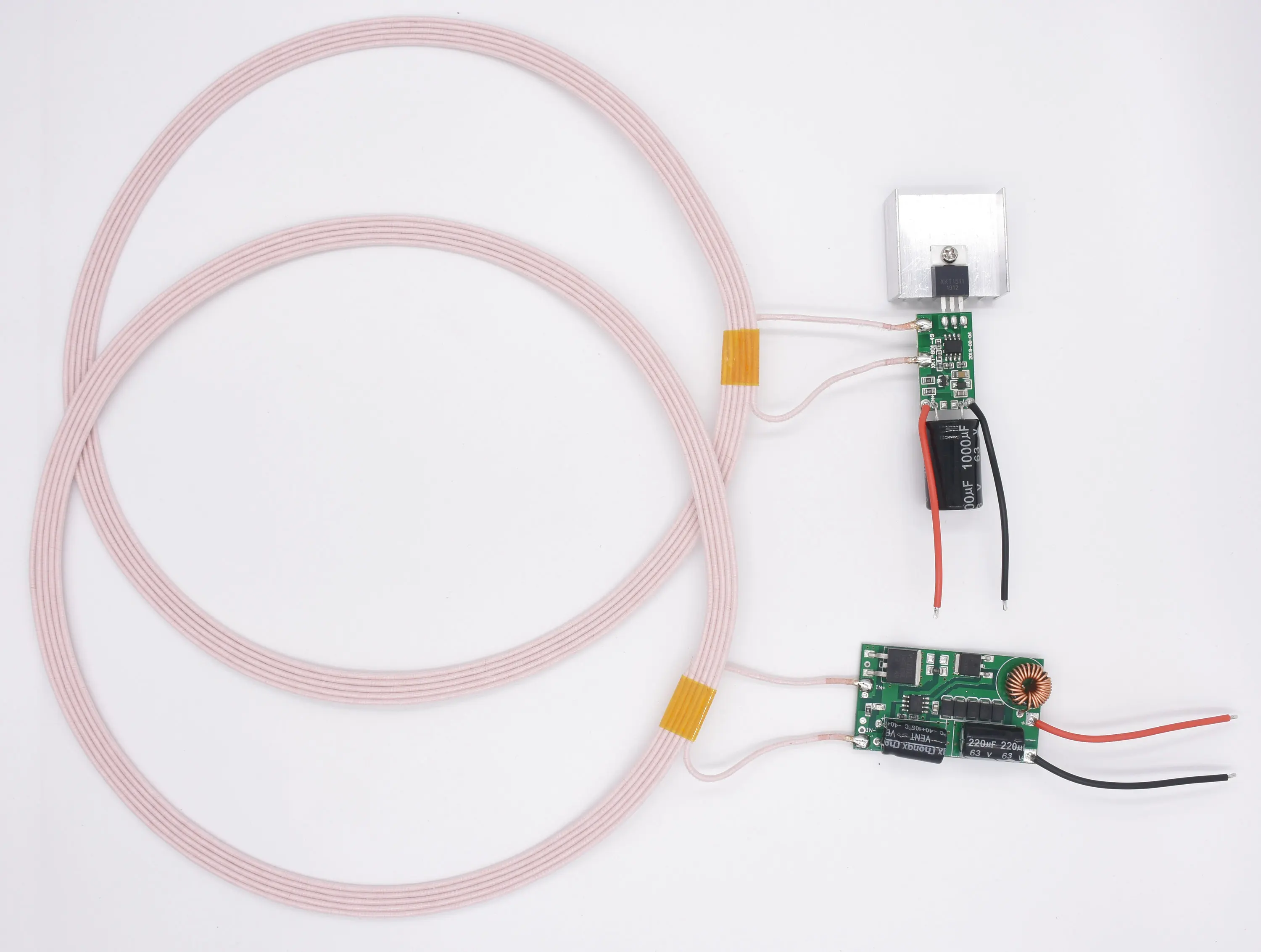 

60 ~. 9A output long-distance high-power wireless power supply wireless charging module XKT801-63