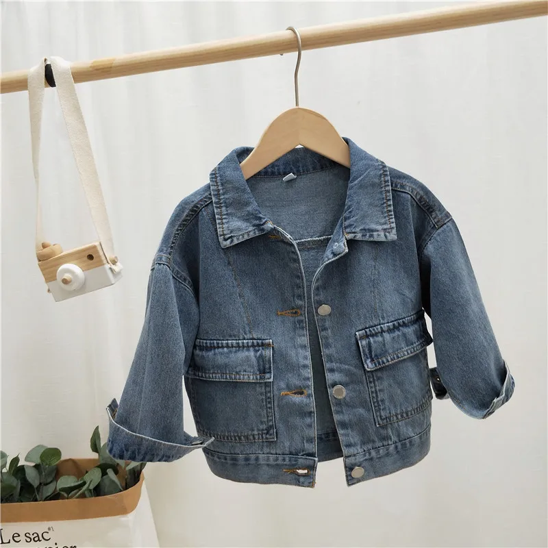 New Arrival Girls Boys Dots Coat Fashion Full Sleeve Autumn Kids Jackets 1-6 years