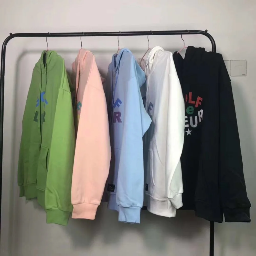 Мужской Гольф цветок Le Fleur Tyler The Creator толстовки с капюшоном толстовки бархат хлопок Drake из плотного флиса# JJ1