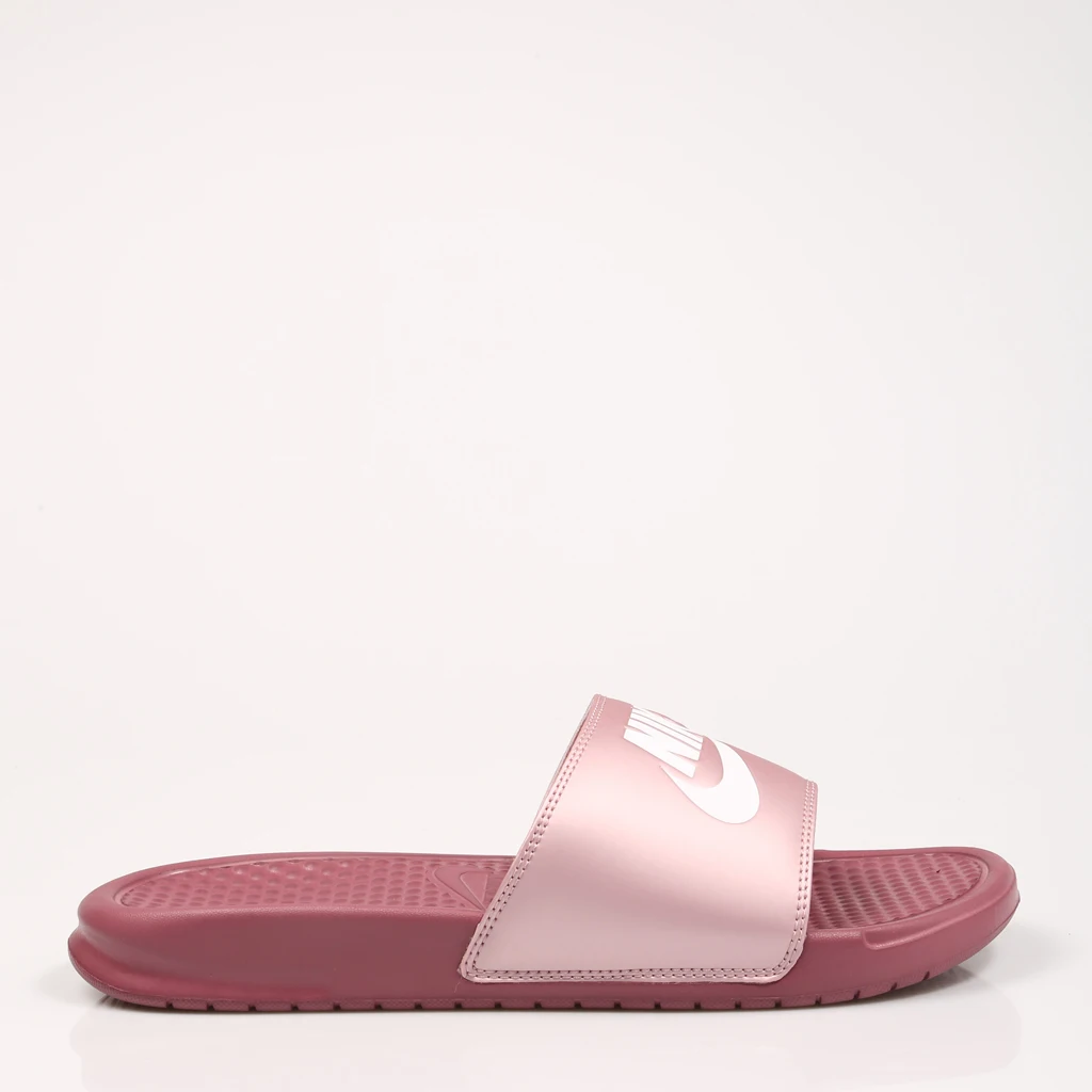 Chanclas NikeWMNS BENASSI 71909 127024071909 en Rosa PInk PVC Flip Flop Nike  Original 2021|Sandalias de mujer| - AliExpress