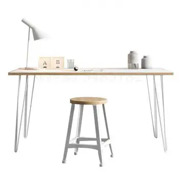 

Nordic solid wood desk home writing desk net red table bedroom simple modern desk chair simple computer desk