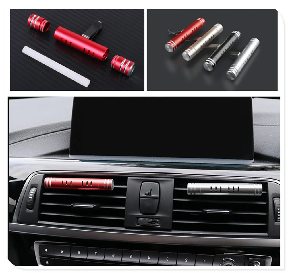 Car shape air conditioning mouth aroma lasting perfume aromatherapy for BMW 330e M235i Compact 520d 518d 428i 530d 130i