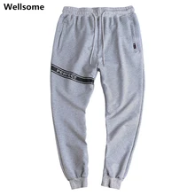 Мужские спортивные штаны, мужские брюки размера плюс 8XL, обтягивающие мужские тренировочные брюки, повседневные мужские уличные спортивные штаны для фитнеса