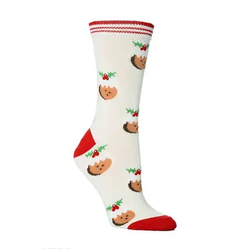 

Christmas Women Socks Pattern Men And Women Breathable Cotton Soft Elastic Ankle Socks