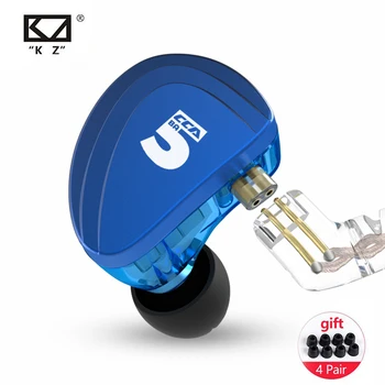 

CCA A10 5BA Drive Units I5 Balanced Armature HIFI Monitoring Earphone Headset n Ear Earphone With Detachable Detach 2PIN Cable