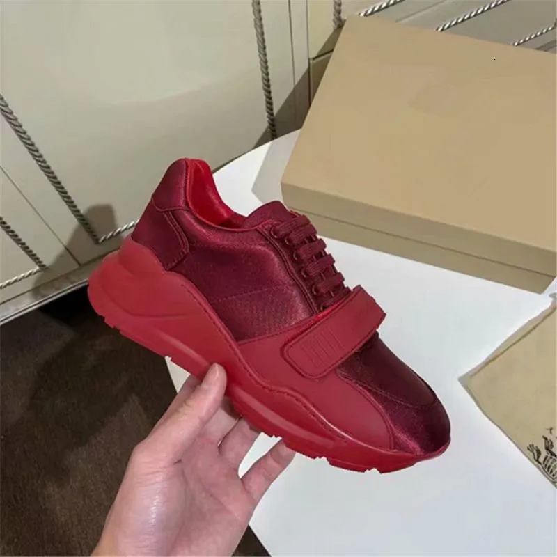 Donna Scarpe/женские кроссовки на танкетке; модные эспадрильи; chaussures femme; женская обувь на застежке-липучке; обувь на среднем каблуке; разноцветная обувь на толстой подошве - Цвет: aSShow