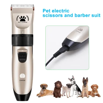 

Low Noise USB Charging Shaver Dogs Cat Electric Trimmer Handheld Practical Daily Care Home Pet Hair Clipper Haircut Machine