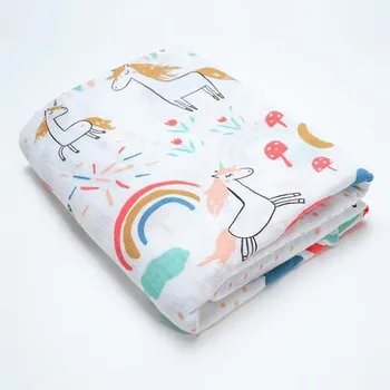 Muslin Swaddles Baby Blankets Photography Accessories Bedding For Newborn Swaddle Towel Swaddles Blankets Breastfeeding Cover 2