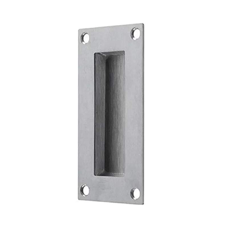 

Rectangular Face Fix Flush Recessed Sliding Door Pull Handle Stainless Steel