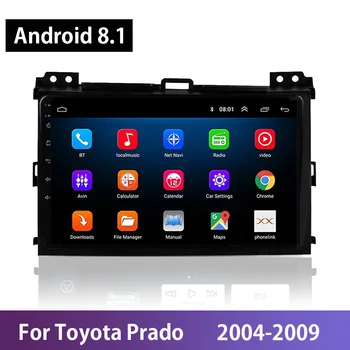 

Android 8.1 Car Radio Navigation For Toyota Prado 120 2004-2009 GPS Bluetooth Central Multimedia Map Wifi 1GB+16GB IPS Screen