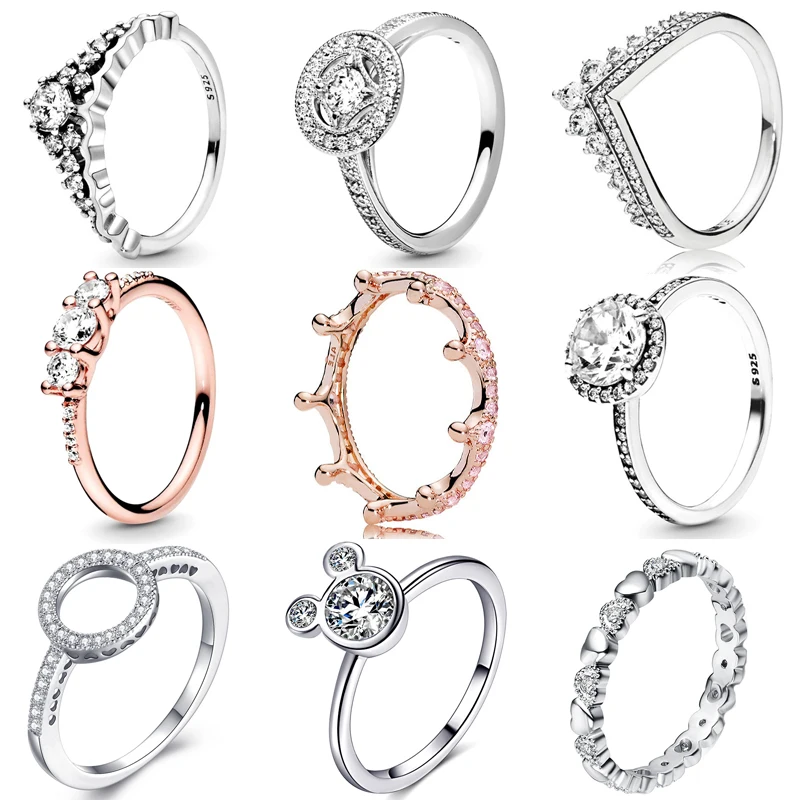 HOMOD 2021 новые модные женские блестящие кольца цвета розового