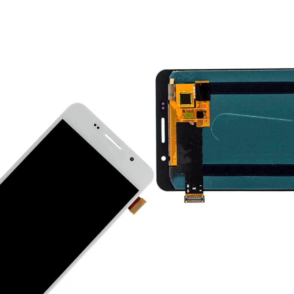 Tanie Do SAMSUNG Galaxy A5 2016 A510 SM A510FD A510F A510M wyświetlacz LCD i ekran dotykowy części zamienne do montażu digitizera