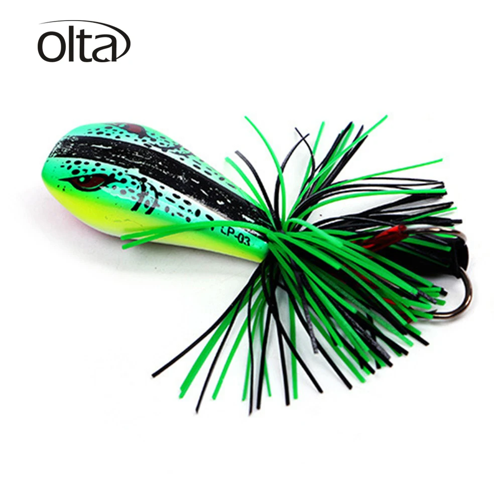 

Olta Resin Frog Fishing Lures Black Minnow Wobbler Crankbait Isca Artificial Carp Fishing Leurre Peche En Mer Hard Bait Pesca