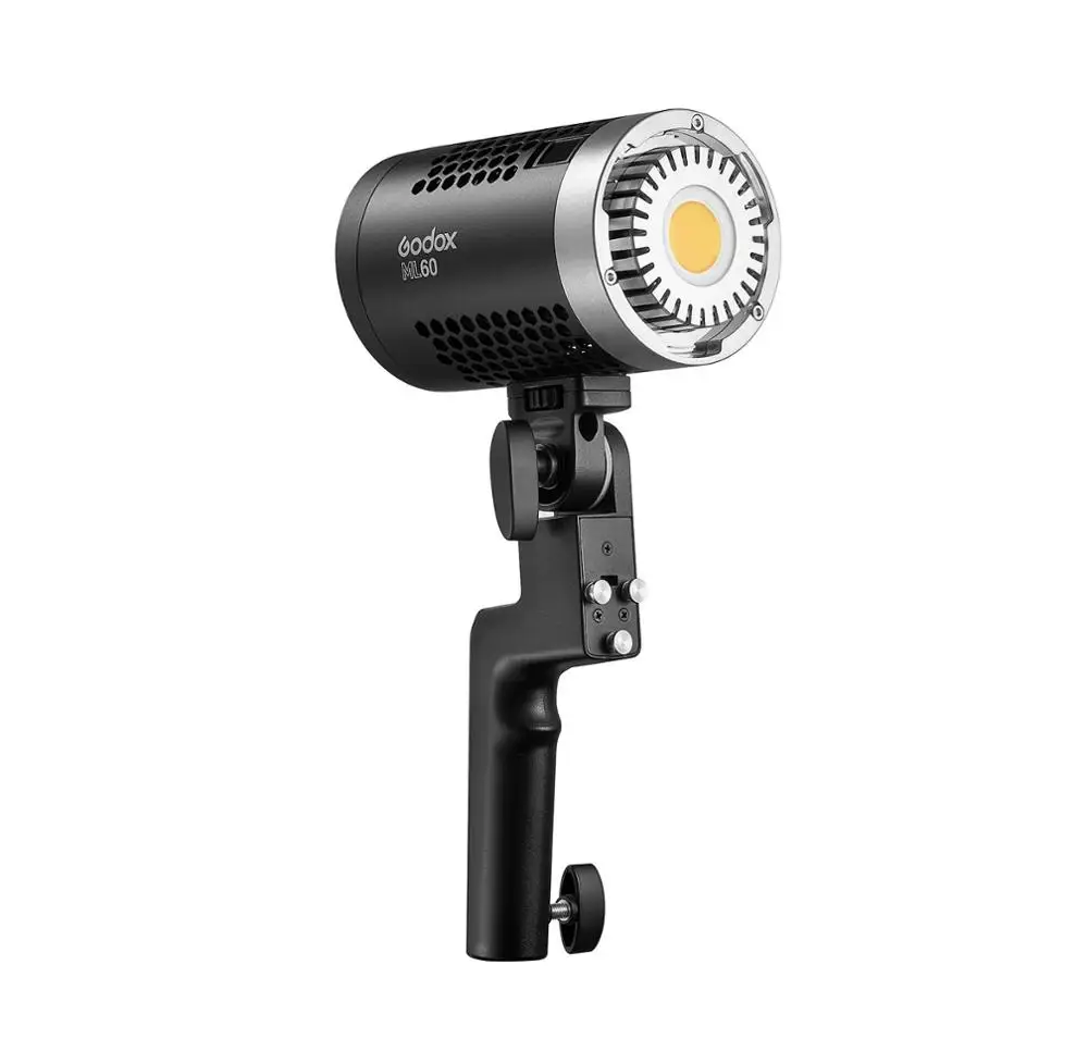 US $320.00 Godox ML60 60W LED Light Silent Mode Portable Brightness Adjustment Support LiIon With AC Power Supply Outdoor LED Light