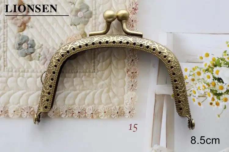 Металлическая дуговая рамка для кошелька LIONSEN 8 5/10 5/12 5/15/20 см|Детали и аксессуары