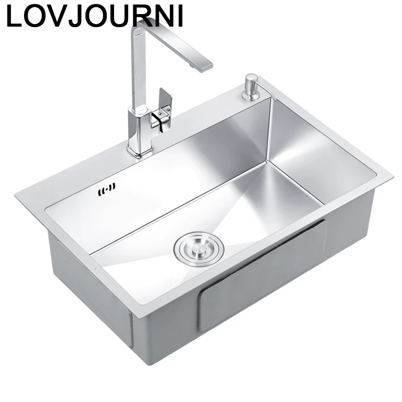 De Acero inoxidible Portatil портативная Кухонная мойка для овощей Wasbak Gootsteen Lavandino Lavabo Cuba Pia
