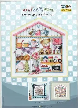 

Birds and Peach Blossoms and Birds Counted Cross Stitch Kit Cross stitch RS cotton with cross stitch SODA 3104