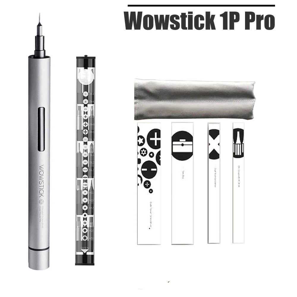 2018 Wowstick 1fs 1p Электрический Крутящий момент 0 3 Н. М Мини электрическая отвертка 18