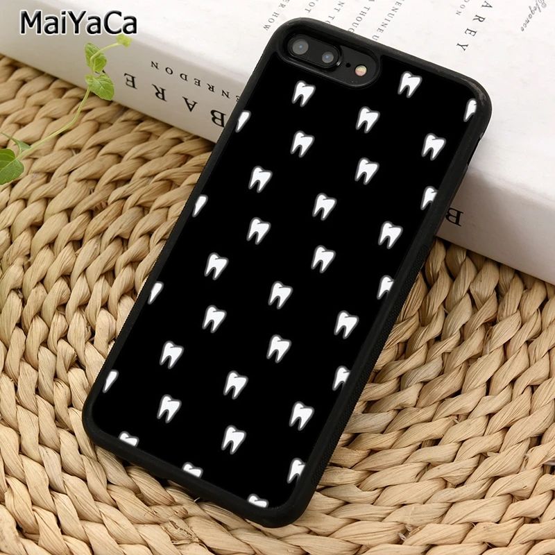 MaiYaCa зубы дантиста телефонный чехол для iPhone X XR XS 11 12 Pro MAX 5 6 S 7 8 Plus Samsung Galaxy S5 S6 S7edge S8
