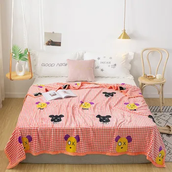 

Cartoon blankets quilts twin full queen luxury blankets princess soft Throw Flannel blankets on Bed/car/sofa kids cute blankets