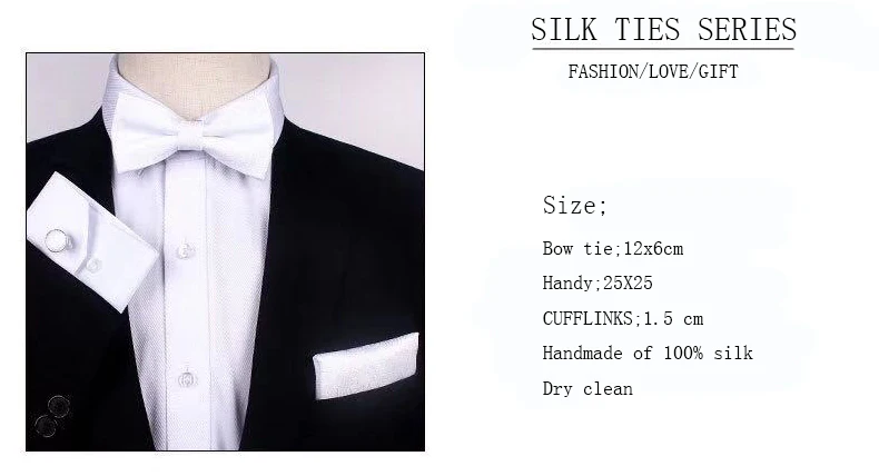 white bow tie