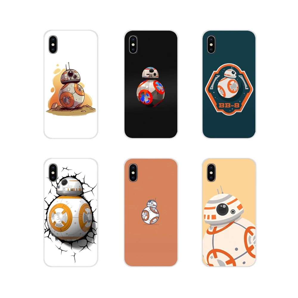 Star Wars Bb8 арт аксессуары чехлы для телефонов Чехлы для Xiao mi 4 mi 5 mi 5s mi 6 mi A1 A2 5X6X8 9 Lite SE Pro mi Max Mix 2 3 2S