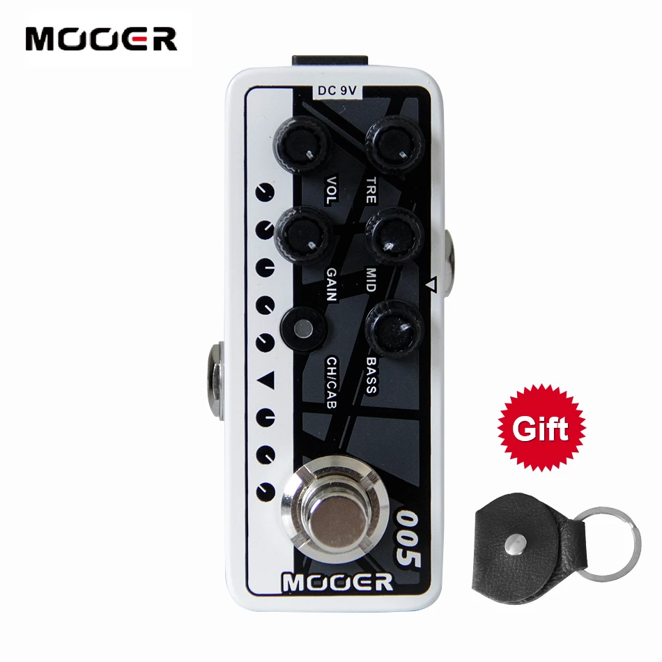 Mooer 005 коричневый звук пятьдесят 3 высококачественный двухканальный